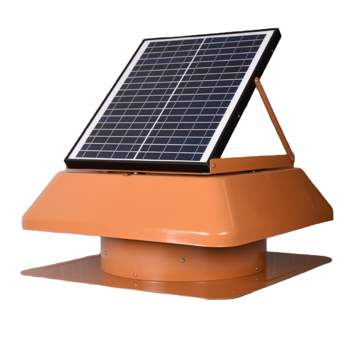12,14 inch 18-50W solar roof evaporator fan industrial efficient extraction fan blower for chicken farm greenhouse