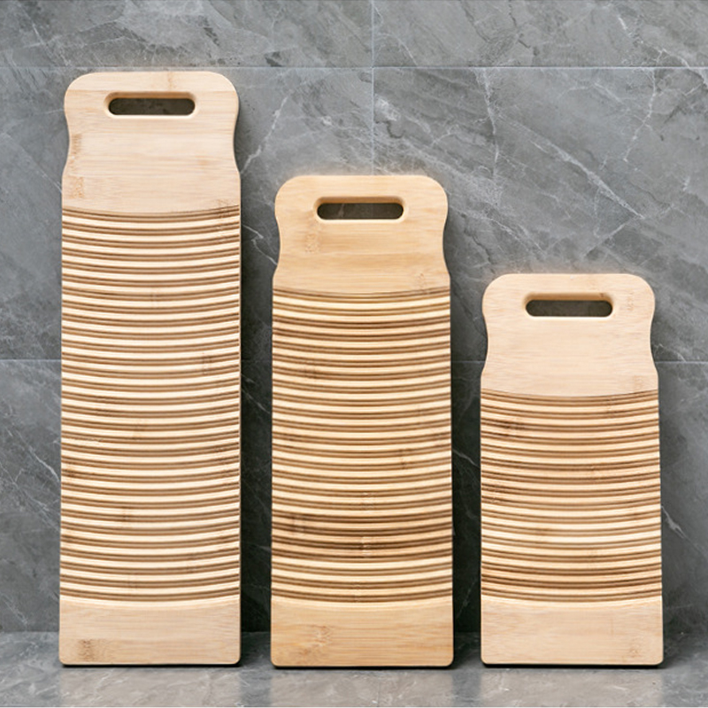 Factory Direct Sale Thickened Non-Slip Durable Bamboo Washboard Hand Washing Clothes Washing Tool