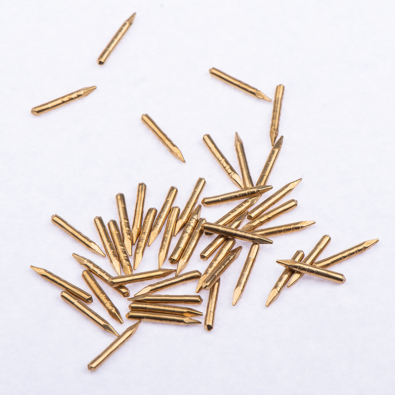 customized brass nail furniture photo frame hinge headless 1.5*12mm copper nails