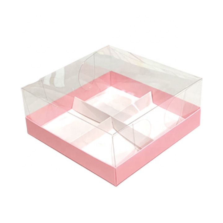 Wholesale Custom Cake Box Wholesale Cake Box with Clear Lid Pastry Bakery Food Grade Packaging Boxes