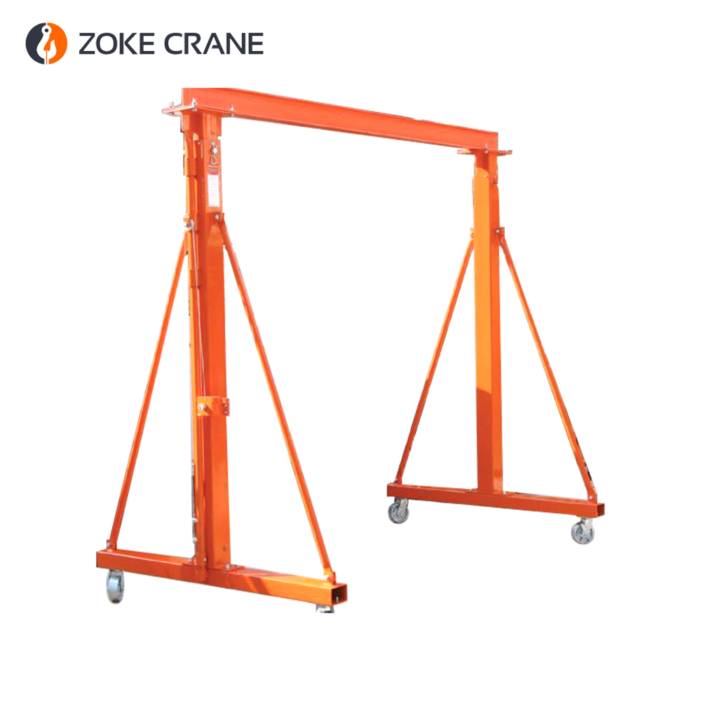Small Mini Mobile Portable Gantry Crane Portal Indoor 1 Ton Gantry Crane Price