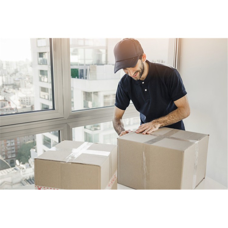 returned package, relabel and redelivery service.