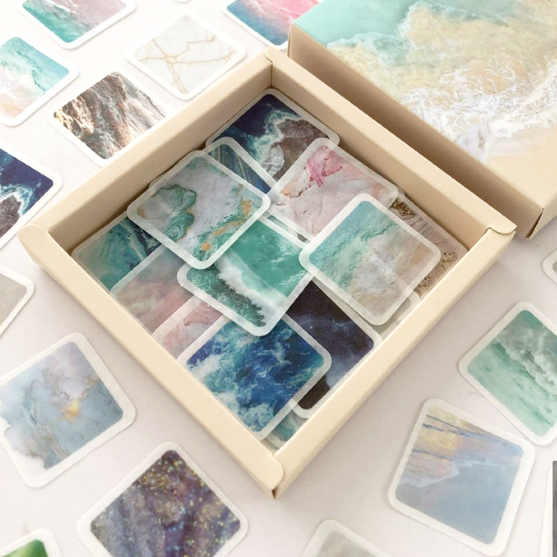 100 Pcs Multi school decorative DIY journal diary photo paper stickers lot stationery supplies