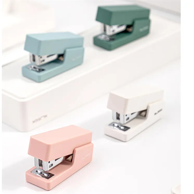 mini paper office student stapless labor-saving stapler