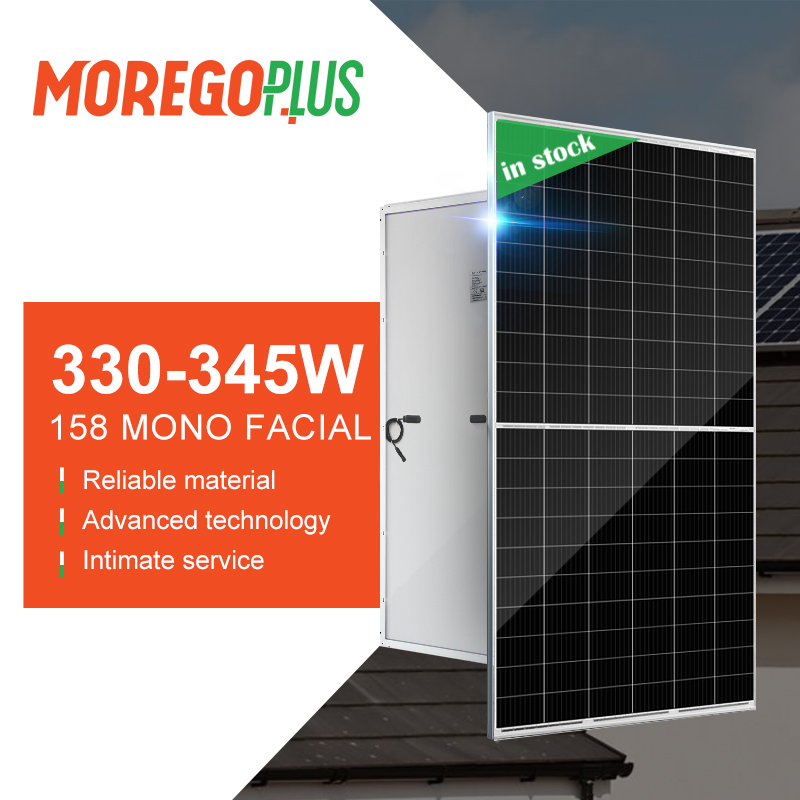 Moregoplus 158 Одиночная 60 модель монопанели солнечных батарей 330 Вт 335 Вт 340 Вт 345 Вт солнечная панель Вт цена для солнечной системы