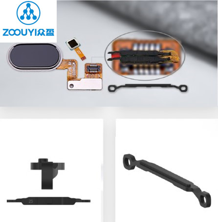 ZOOUYI Custom Size Reusable Silicone Phone Silicone Parts Silicone Rubber