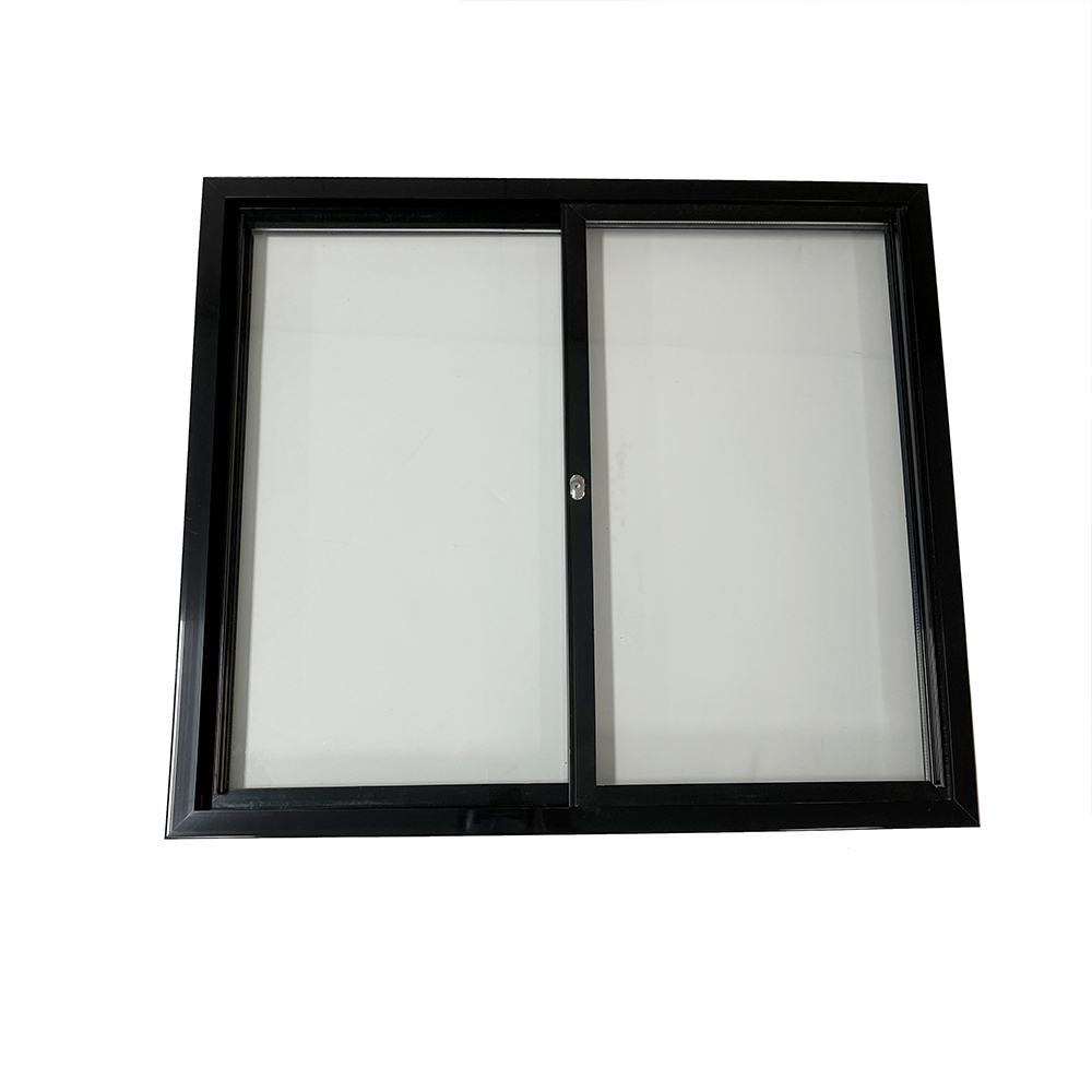 Double 4mm Toughened Glass Showcase Automatic Sliding Refrigerator Glass Door for Cake Cabinet