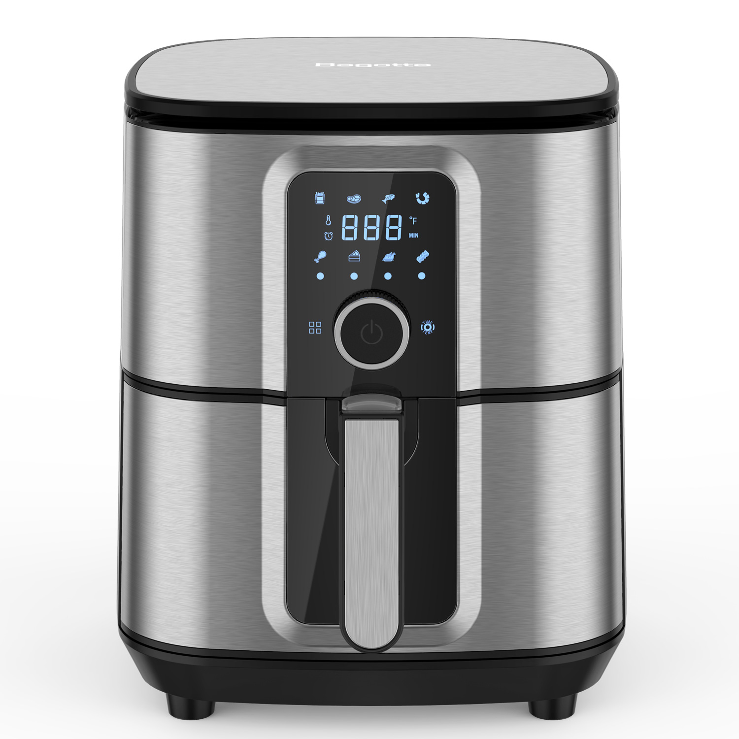 Bagotte BAF80 Steam Electric Price Oil Free Hot Commercial 5 l Oster Deep Cooker 110v Machine Accessories Digital Oven Air Fryer