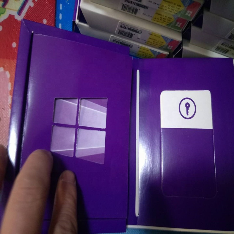 Лидер продаж Microsoft Windows 10 pro Розничная коробка лицензионный ключ для онлайн активации с USB флэш-накопителем