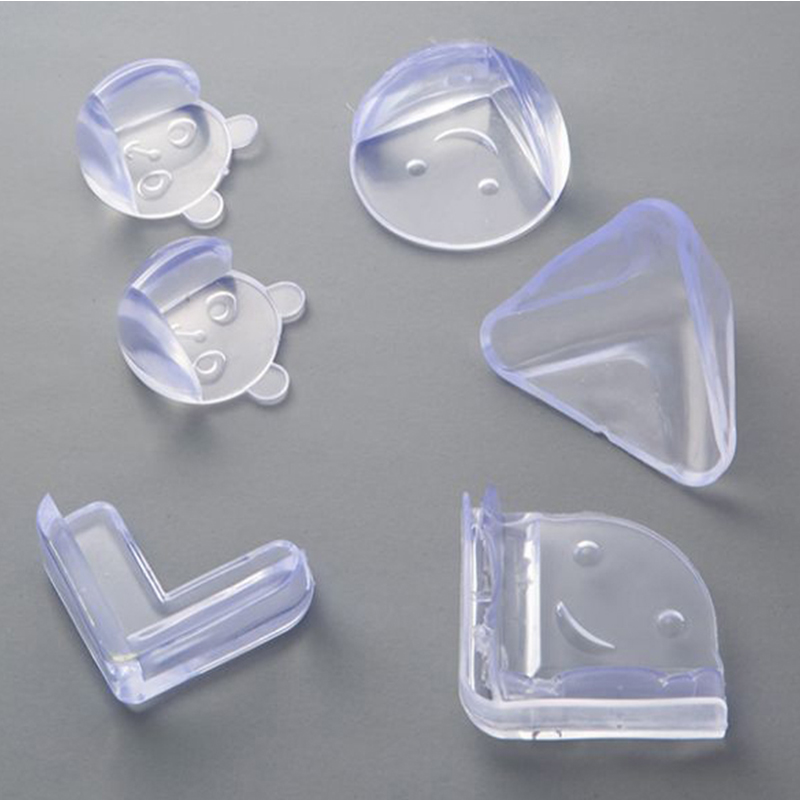 Transparent child protectors furniture clear bed PVC baby proofing safety edge table corner bumper guard corner protector