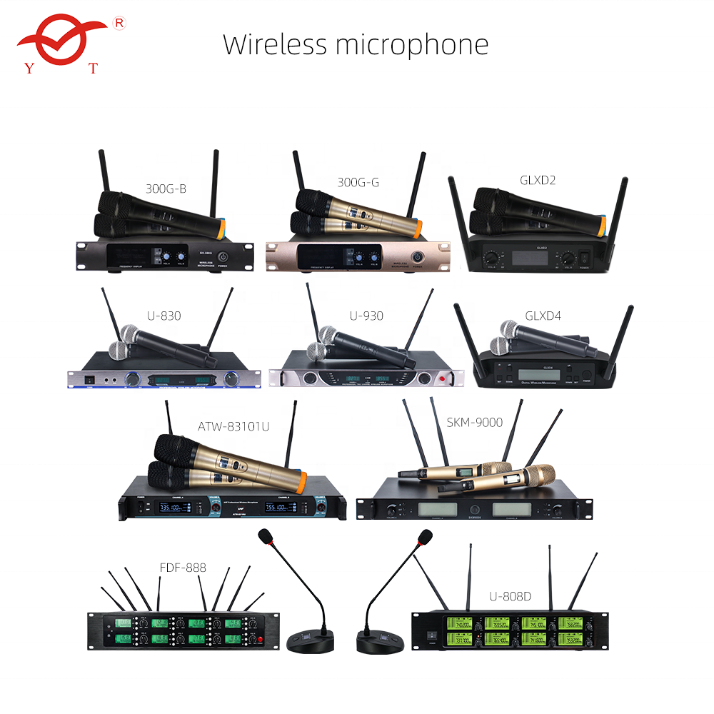 YATAO профессиональный вокальный Ручной uhf vhf dinamic mic Беспроводная микрофонная система
