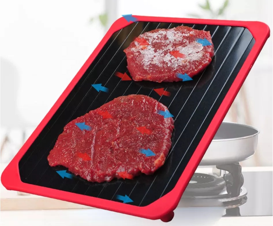 Горячая Распродажа быстрое замороженное питание Мясо Фрукты быстрое размораживание пластина доска размораживание кухонный гаджет инструмент поднос для размораживания