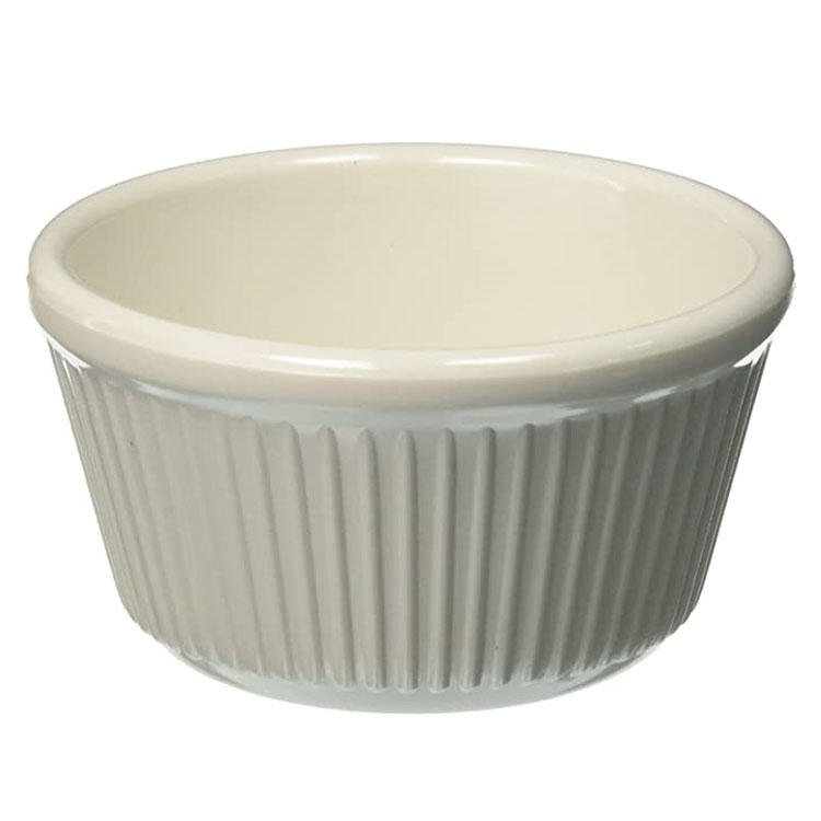 1,5 oz/2oz/4oz белый рифленый пластиковый меламин ramekin пластиковые ramekins