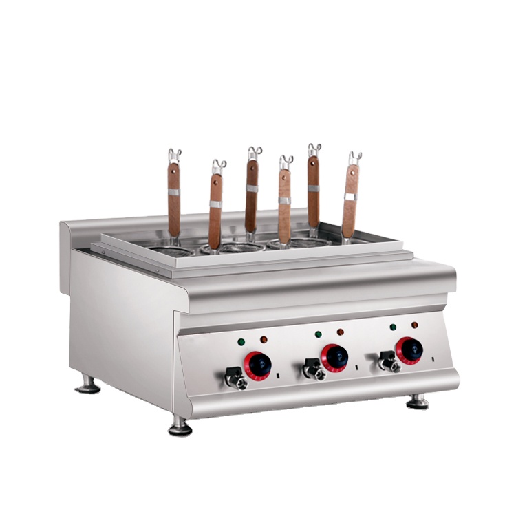 Chinese Heavy Equipment Used in Kitchen Electric Countertop Commercial Noodles Cooking Equipment for Restaurant