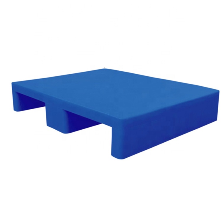Плоский односторонний пластиковый поддон 100% HDPE 2 способа входа цена на склад хранение 820*610*145 мм