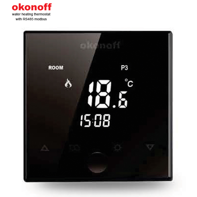 X7-S-PW RS485 modbus LCD сенсорный экран напольного нагрева воды программируемые комнатный термостат