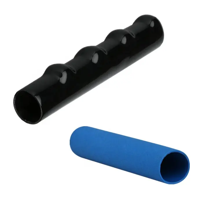 Factory wholesale custom round plastic pvc grip tube end cover handle bar grips