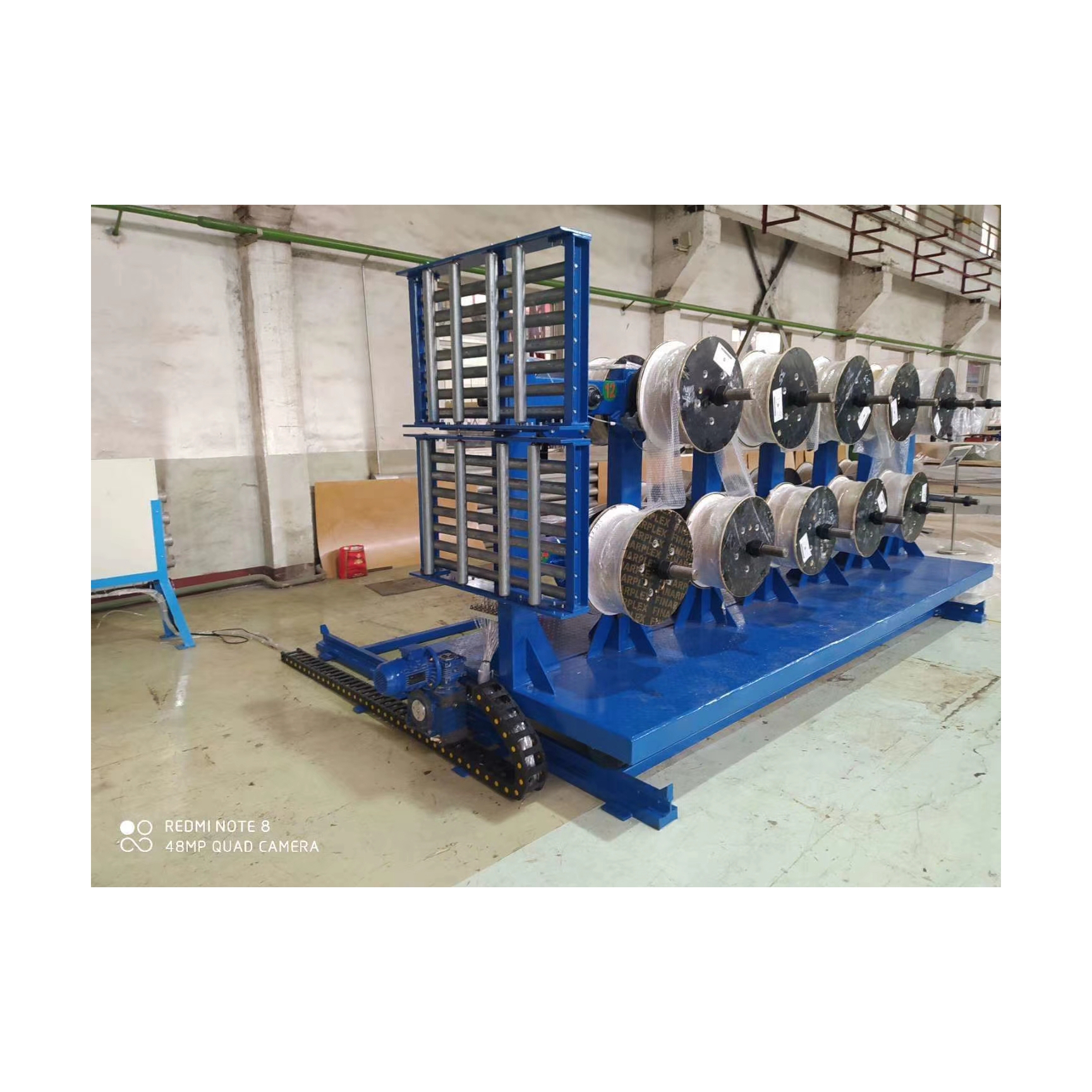 Good quality Factory Price Transformer Electric Pay-off Racks Application for Winding Machine