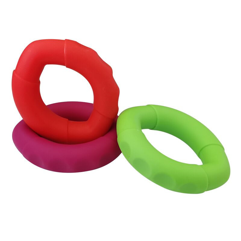 Merchants Wholesale Silicone Finger Exercise Grip Hand Grip Strengthener.