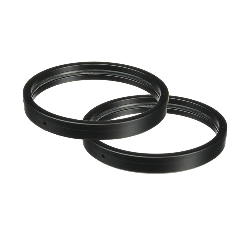 Customized CNC machinining turning metal Aluminum alloy front camera lens filter ring
