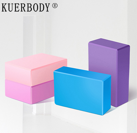 Pilates Block EVA Yoga Bricks Bolster Pillow Cushion Sport Yoga Strap Belt Workout Cubes cotton stretching strap 15*7.5*23cm