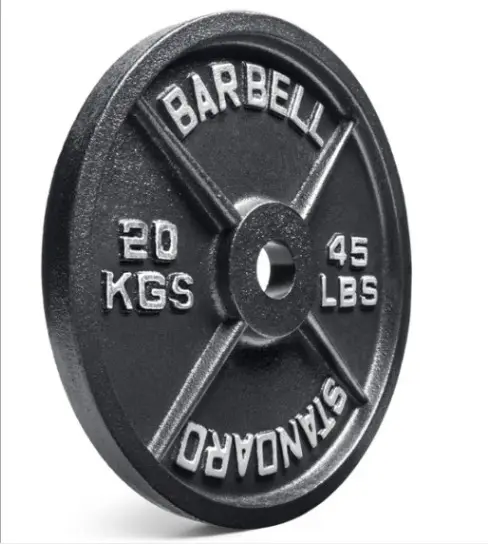 Factory directly sale cheap weight plate 45lb for fitness