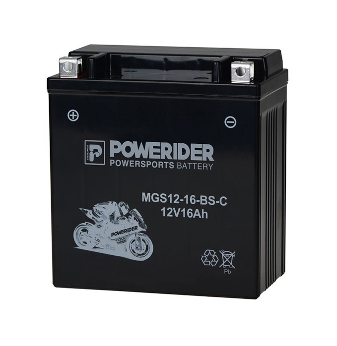 12V 16Ah YTX16-BS необслуживаемые свинцово-кислотный стартовый Аккумулятор для Harley