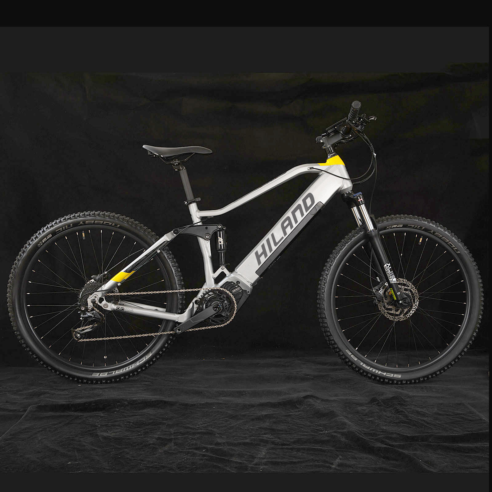 JOYKIE OEM 2021 new 27.5 inch 9 spd cycle center motor full suspension mountain ebike mtb