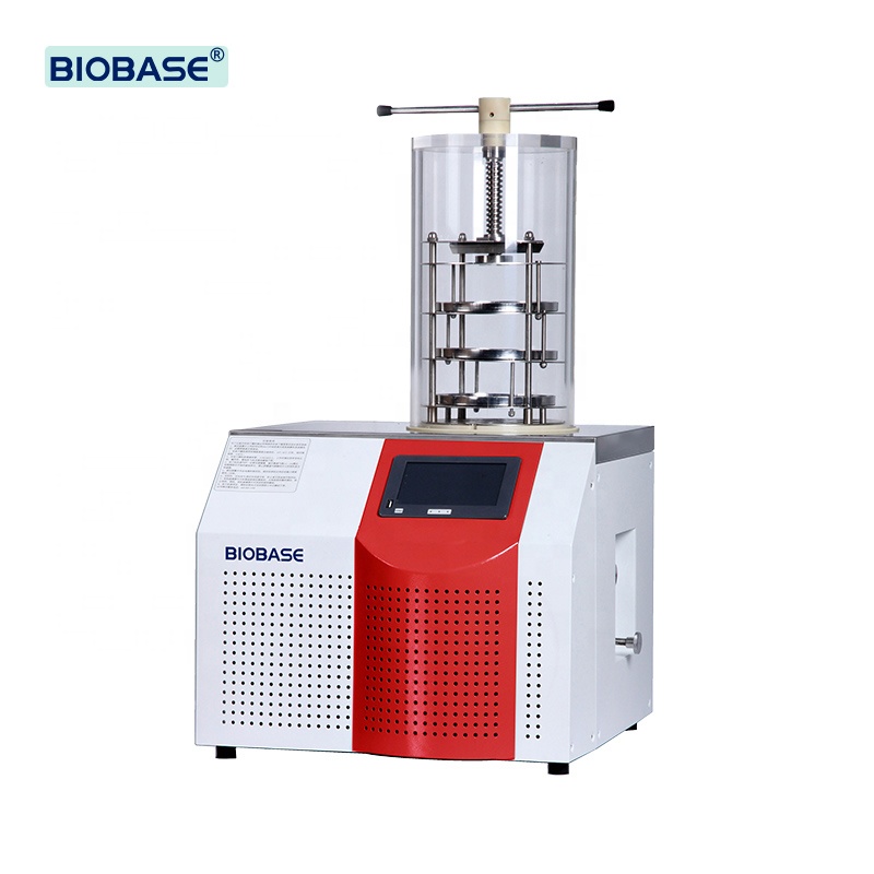 BIOBASE China Cost-effective Tabletop Freeze Dryer Standard Chamber BK-FD10T for Medical and Laboratory using