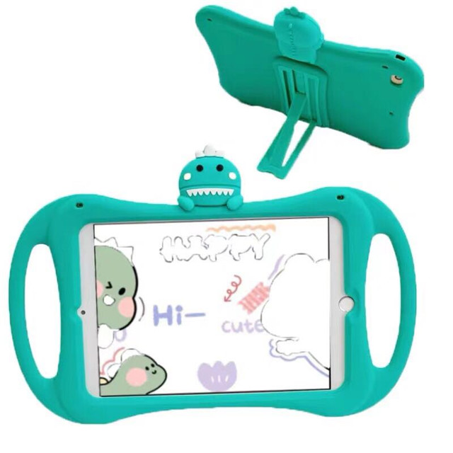 Fundas Para Планшет милый детский силиконовый чехол для планшета с ручкой для Ipad Mini 1 2 3