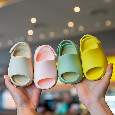 Kids Slides Custom Logo yeezy inspired slides Baby Yeezy Slippers Kids Baby Yeezy slides