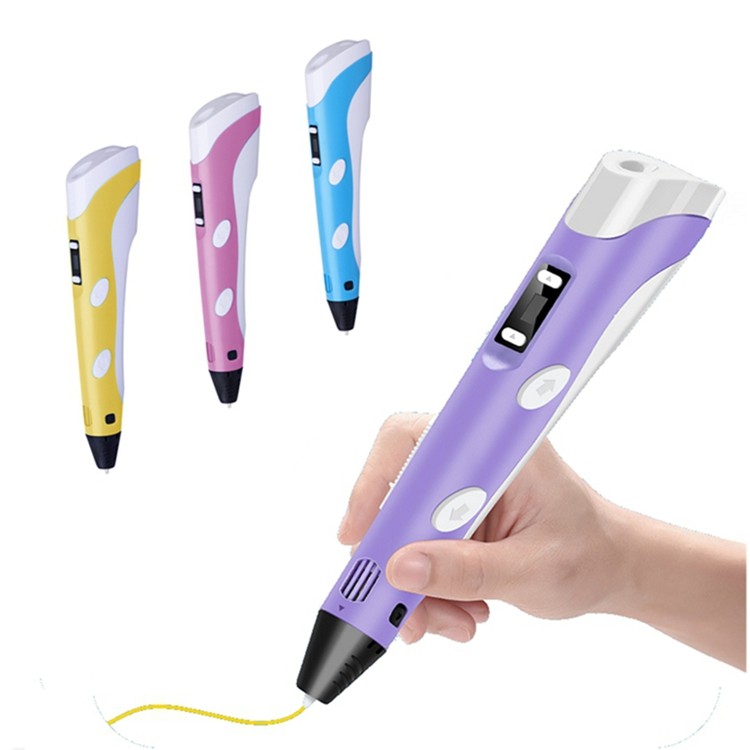 China supplier hot selling rechargeable control speed kids 3d printing pen