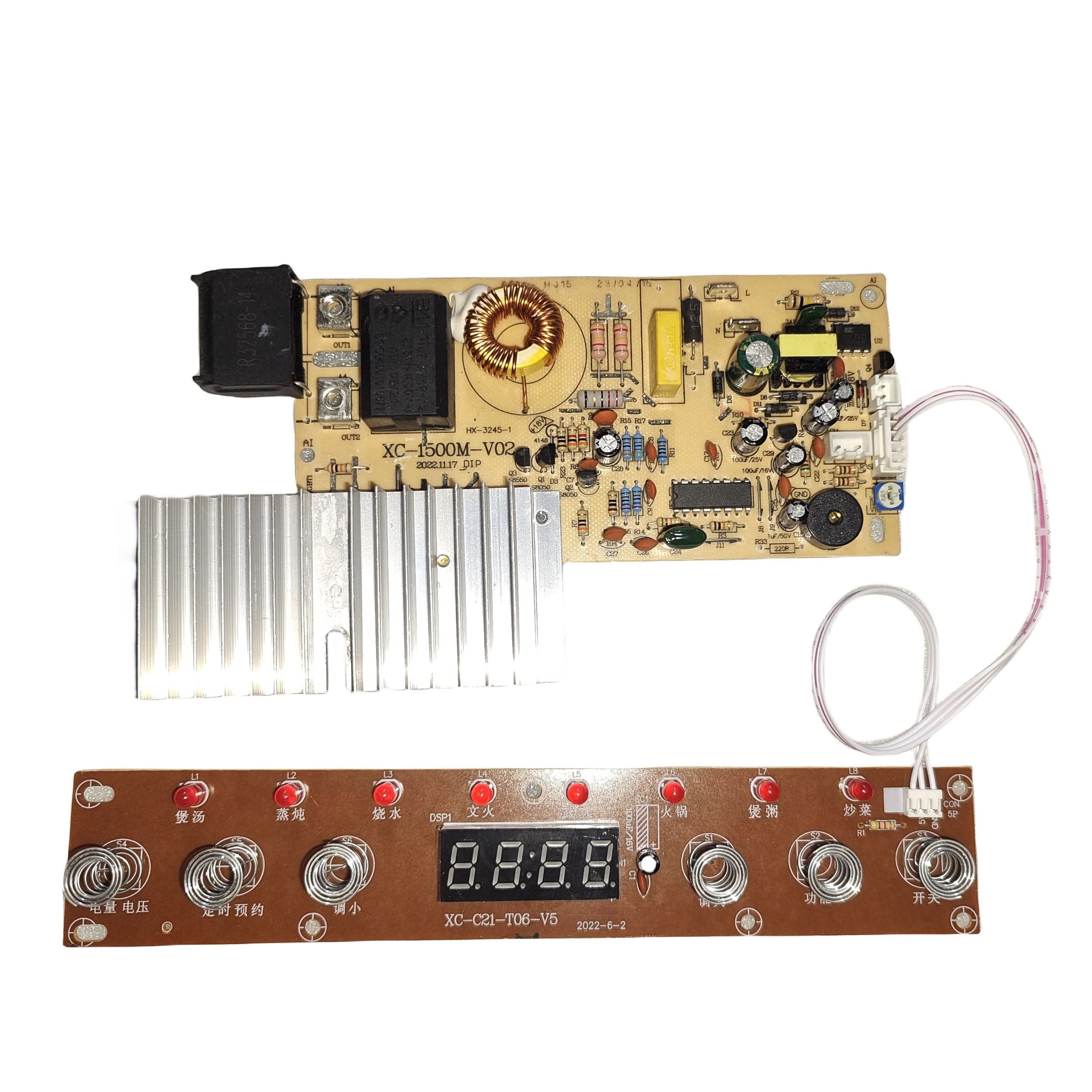 2200W Factory Price Induction Stove Motherboard Electric Induction Circuit Board Induction Cooker Spare Parts