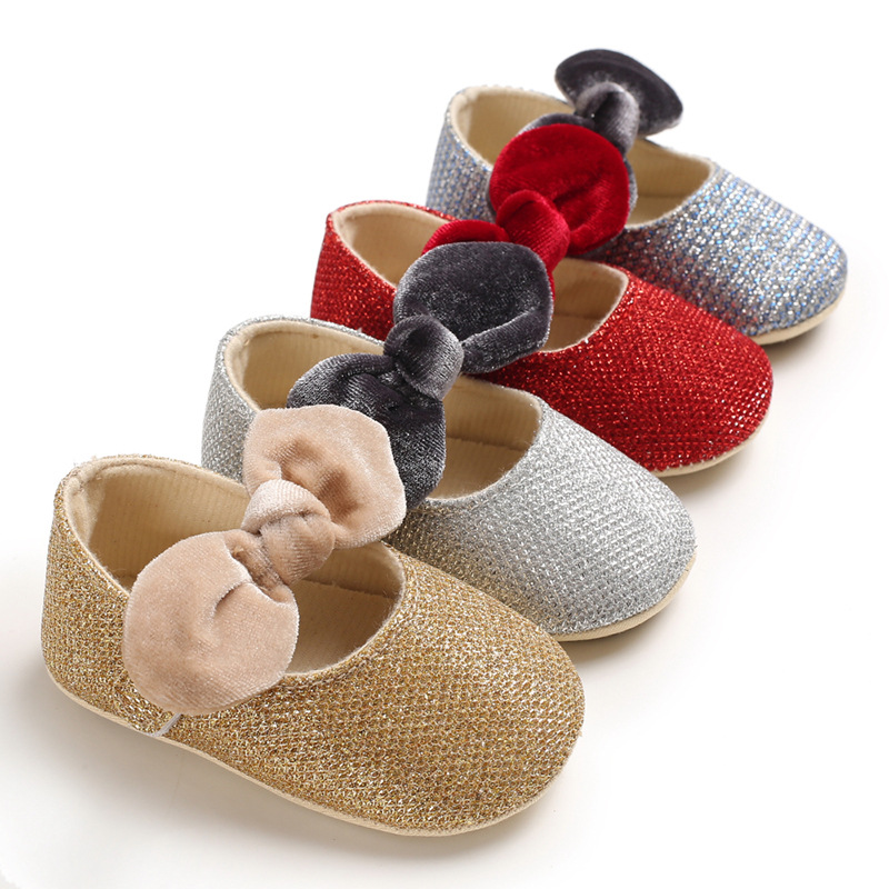 Hot sale new fashion beautiful fancy cotton baby shoes for girls
