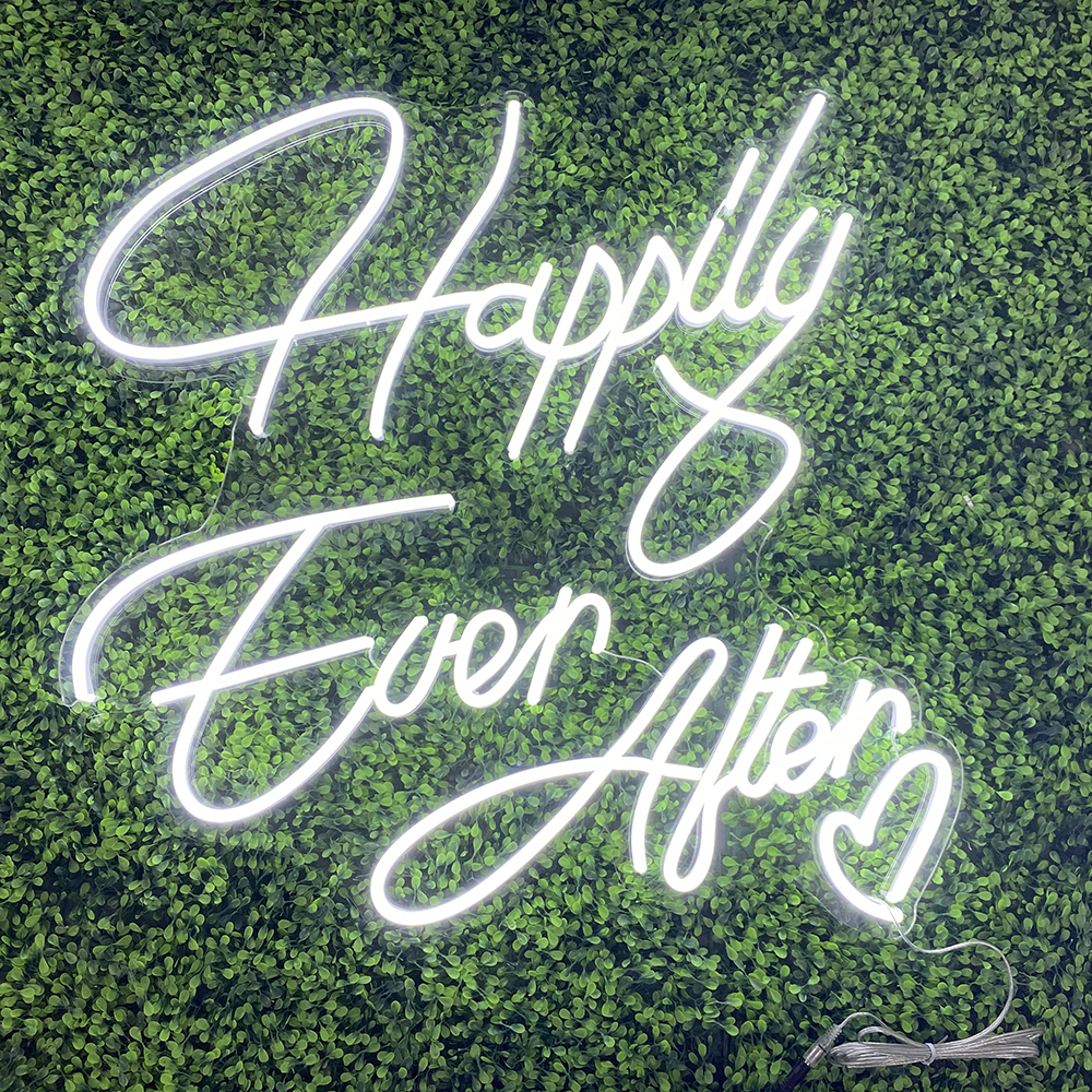 Dropshipping Neon Sign Happily Ever After Neon Lights Neon Sign Wedding