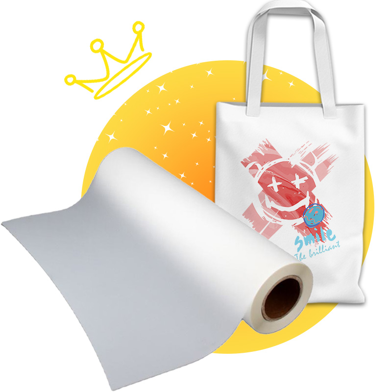 30cm 60cm Dtf Transfer Pet Film Roll Paper Single Film Roll Dtf Pet Film For Dtf Printing