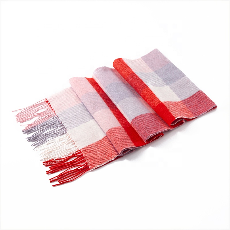 China Wholesale Custom Women's Wool Blends Cashmere Scarf