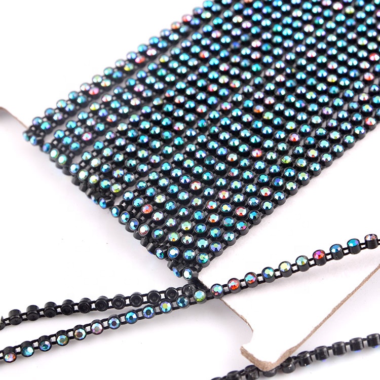 Rhinestone Plastic Trimming Manufacture,Competitive Price Plastic Trimming Factory
