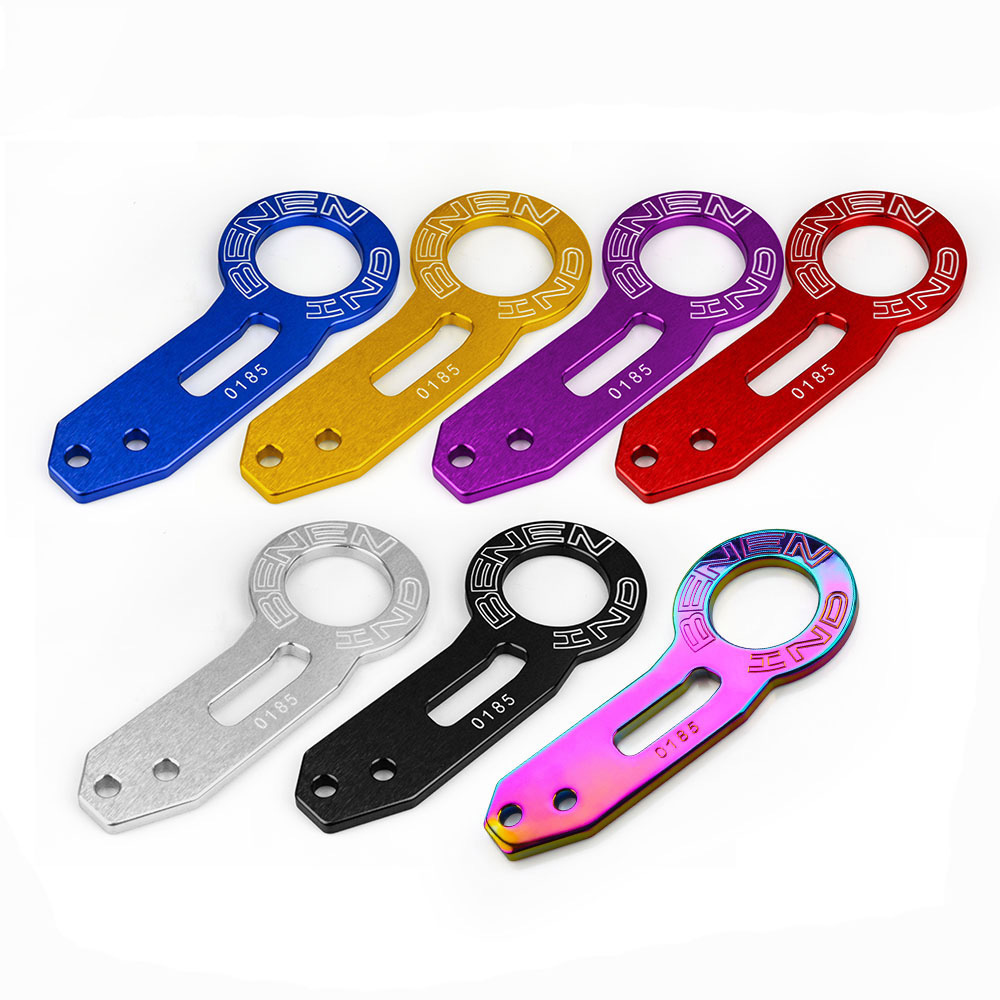 Set Universal Aluminum Alloy Racing Rear Tow Hook Rear Tow Hook for Honda Civic Benen 0185 DNH