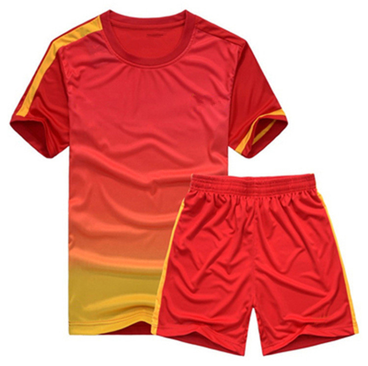 OEM Custom Logo Soccer Uniform Football Jersey Polyester/Spandex Sublimation Printed Youth Soccer Jersey Sets