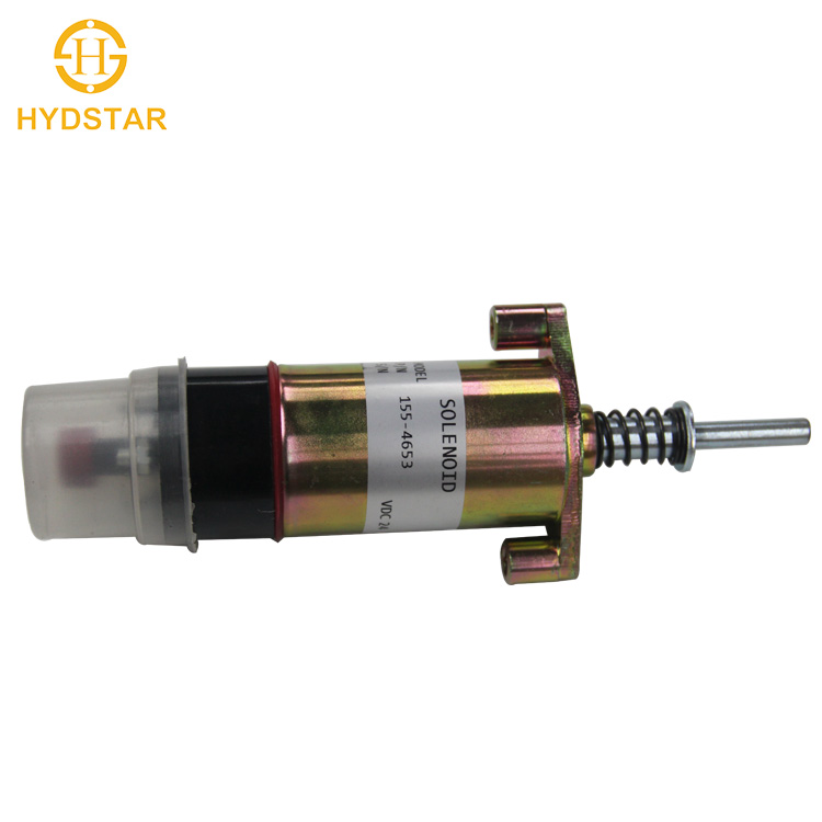Купить CAT Engine3304 3306 Stop Solenoid Shutdown Valve 24v 155-4653 для экскаватора