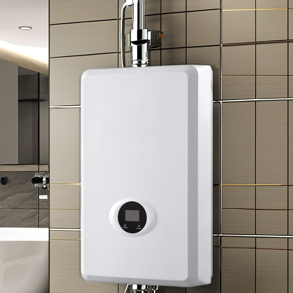 Electric Instant water Heater for Household Car Outdoor and Hotel Use Durable Plastic Housing water heater