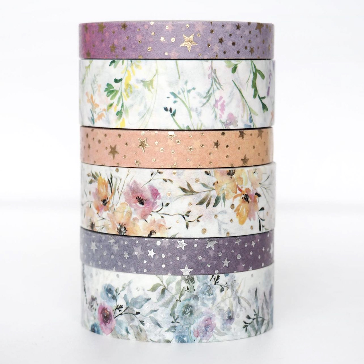 Tape Manufacturer Individual Design Self-Adhesive Colorful Decoration Masking Paper Washi Tape Custom Printed Stationery