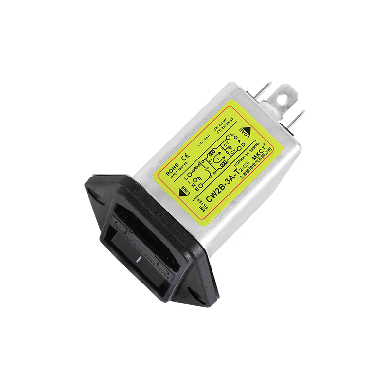EMI AC 220 В очистки анти-помех двойной предохранитель CW2B-1A/3A/6A/10A-T2 (D3) Питание фильтр