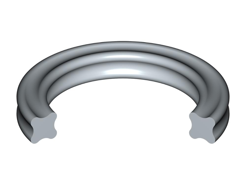 Уплотнительное кольцо nbr резиновый шнур X кольцо Размер под заказ EPDM PTFE NBR FKM гидравлическое X-кольцо