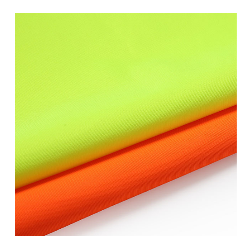 fluorescent police uniform raincoat fabric this is polyester 2/2 twill fabric pu membrane gabardine fabrics for military