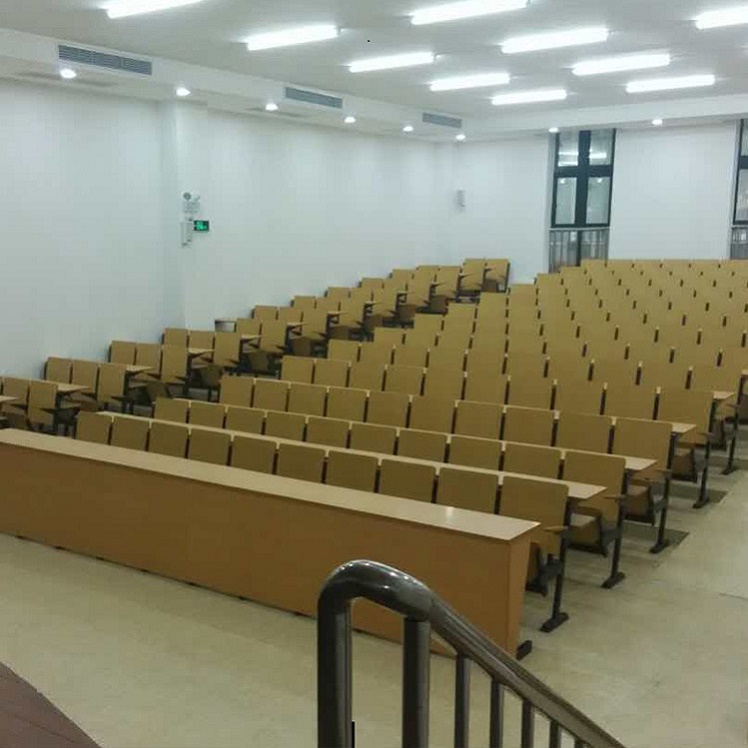 Мебель для колледжа, лекционный зал, деревянные складные наборы для средней школы, стол и стул для студентов