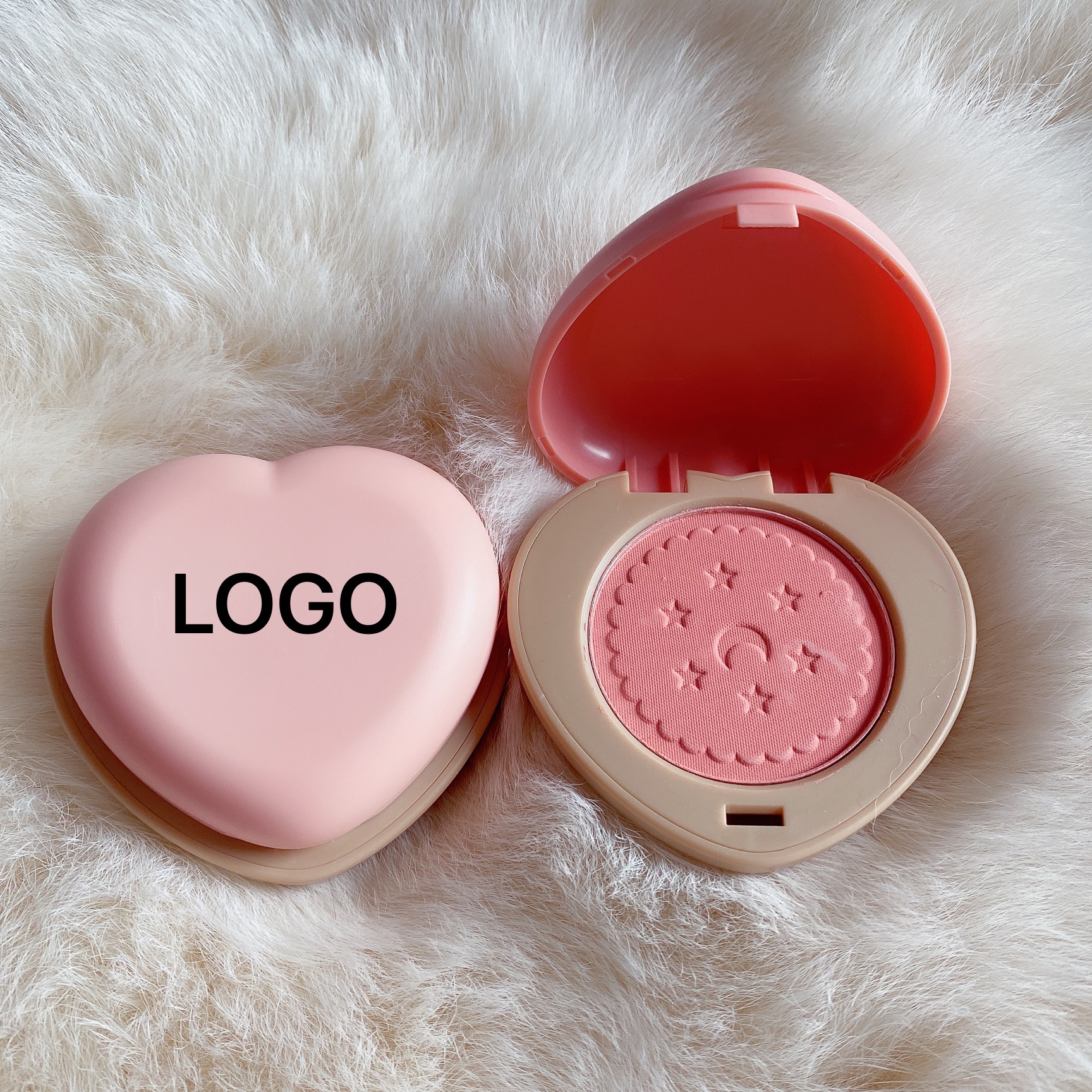 Wholesale Waterproof Long Lasting Blush Makeup High Pigment Private Label Make Your Own Blush Love Cookie Blush