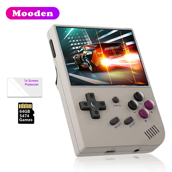 Ambernic RG35XX портативная игровая консоль 3,5 дюймов экран 64 ГБ Портативный Классический Портативный игровой плеер в стиле ретро для PS1/SFC miyoo mini v3