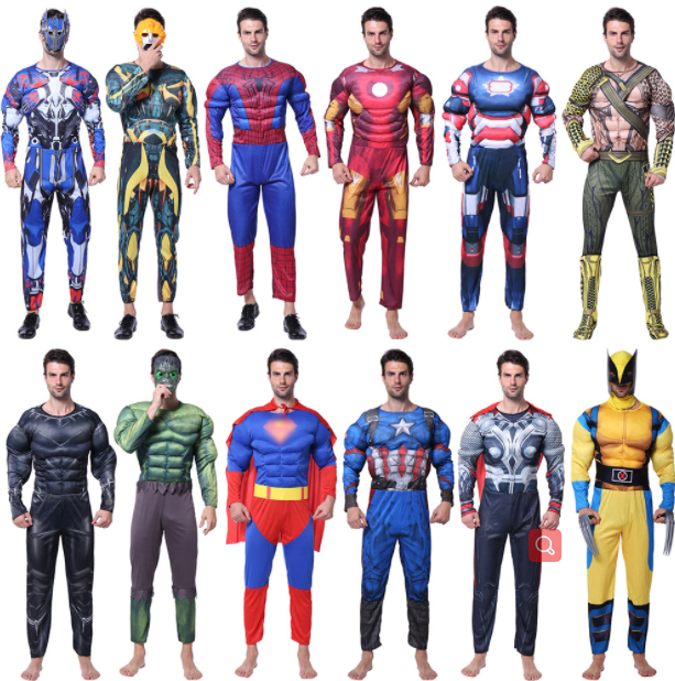 MKMN The Ultimate Adult Spiderman Costume - Full Body Zentai 100% Body Suit